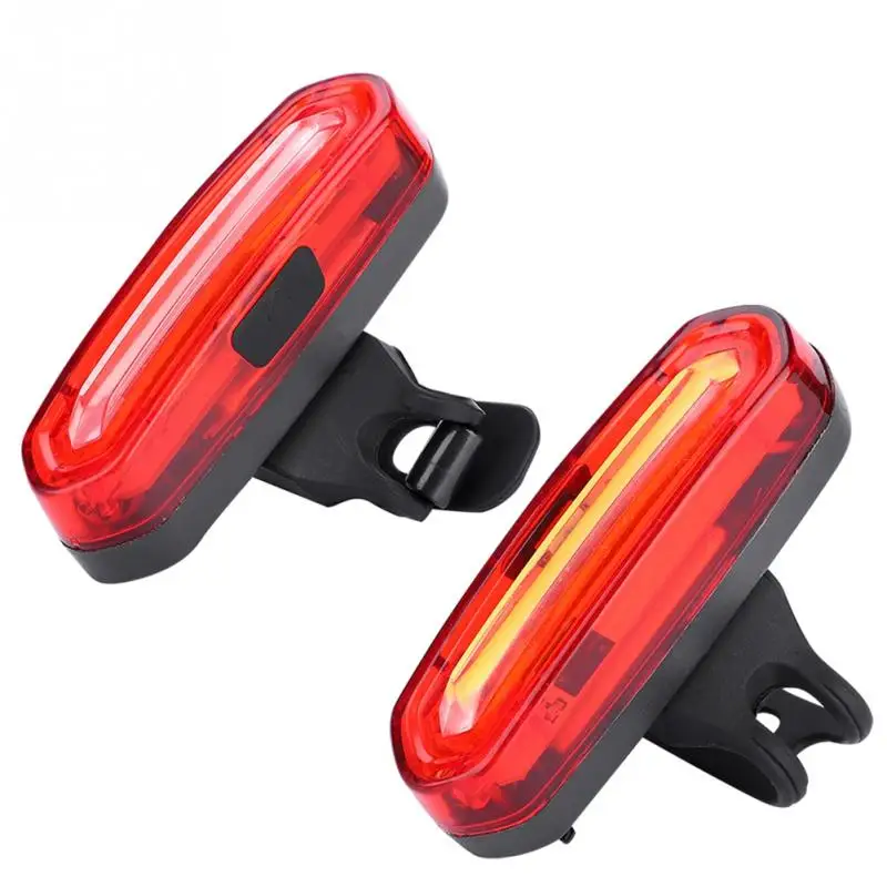 Gorsko Kolo Rep Svetlobe USB Polnilna Luč Varnost Kolo Zadnje Luči Kolesarjenje COB Opozorilne Luči Noč Jahanje Opremo