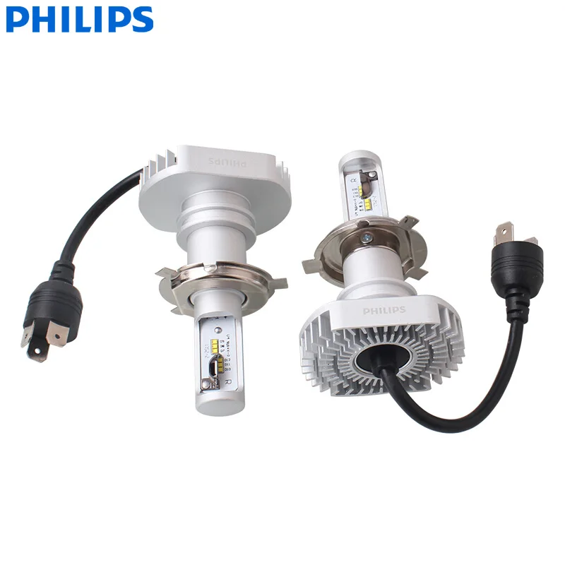 Philips Ultinon LED H4 9003 HB2 12V 11342ULX2 6000K Svetlo Avto LED Smerniki Samodejno HL Žarek +160% Več Svetle (Twin Pack)