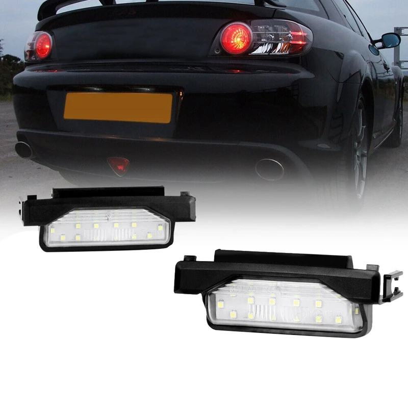 2Pcs Avto LED Tablice Luč za Mazda RX8 RX-8 2004-2011