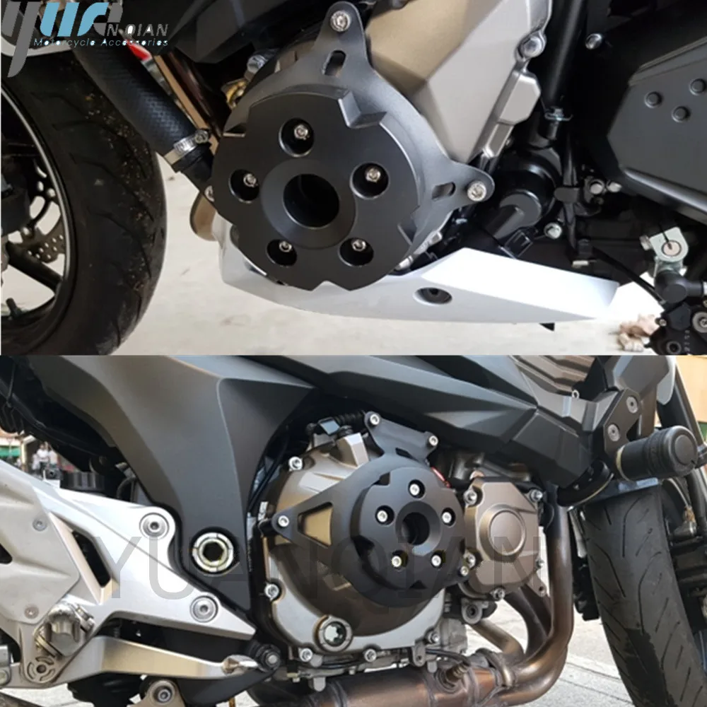 Za Kawasaki Z800 2013 14 15 2016 Motocikel Deli Motorja Statorja Pokrov Motorja Guard Zaščito Strani Ščit Zaščitnik Z750 07-12