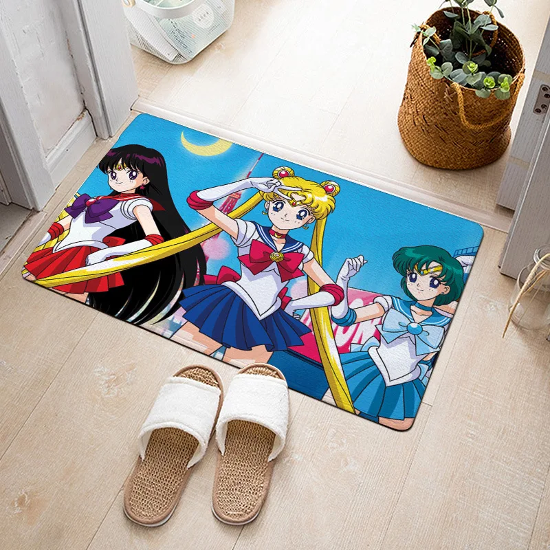 Japonski Priljubljenost Anime Plišastih Udobno Preprogo Sailor Moon Preprogo Mat Bombaž Božično Darilo Igrače Za Otroke, 60 CM*40 cm