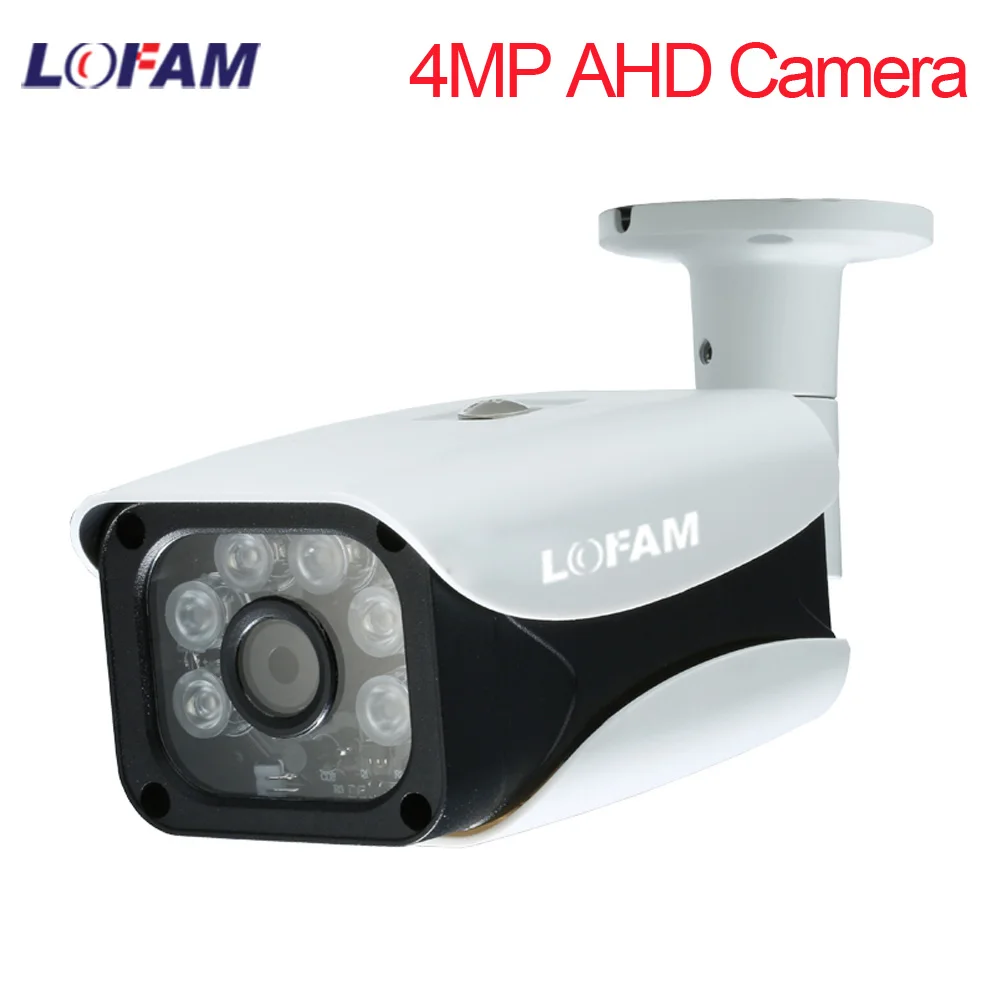 LOFAM 4MP AHD Kamero Nadzora, 1/3 S ONY Senzor Dan Night Vision Notranja Zunanja Nepremočljiva Varnostne Kamere 4.0 MP CCTV Kamere