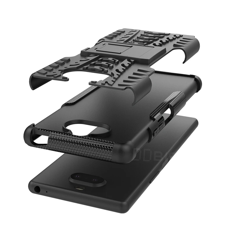 Plastični Silikonski ShockProof Zaščitnik Oklep Primeru Za Sony Xperia 8 Telefon Kritje Funda Za Sony Xperia 8 6.0 palčni na Xperia8 Primeru