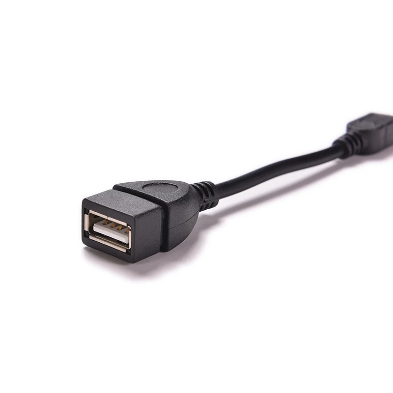 10 cm Črna Nove 5pin Mini USB Moški Na USB 2.0 Tip A Ženski Host OTG Adapter Kabel usb OTG Kabel Za mobilni telefon, Tablični računalnik MP3, MP4 Fotoaparat