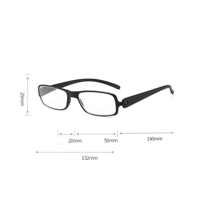Seemfly TR90 Obravnavi Očala Presbyopic Očala Moški Ženski Daleč Pogled Očala Proti Modra Svetloba Ultralahkih Očala +1.0 +4.0