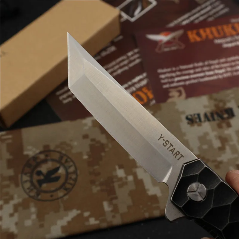 Zložljivi rezilo jekla 440C žep vojske noži lovski nož za preživetje taktično Comba pripomoček prostem kampiranje noži EOS ročno Orodje