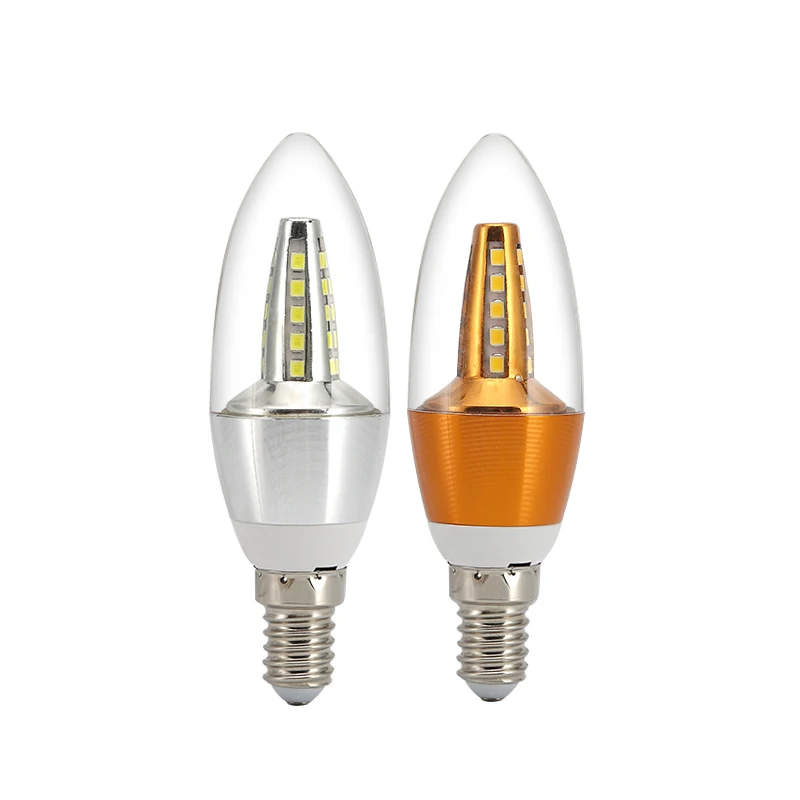E14 LED Sveče Žarnice Luči E27 Varčevanje z Energijo Svetilke 220V 5W Led Koruza, Bučke Lestenec Za Domačo Razsvetljavo LED Žarnice
