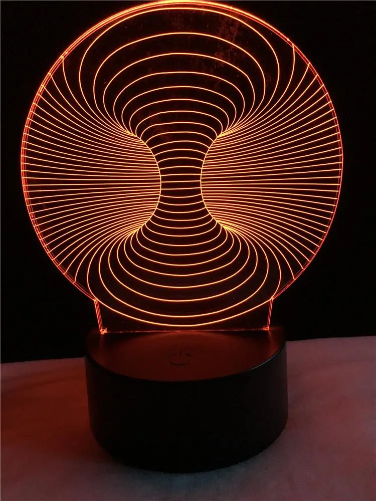 Doma Stranka Dekorativne Razsvetljave Kabel Abstraktno Umetniško linije 3D LED USB Spalnica Noč Svetlobe Stranka Multicolor namizne Svetilke Darila