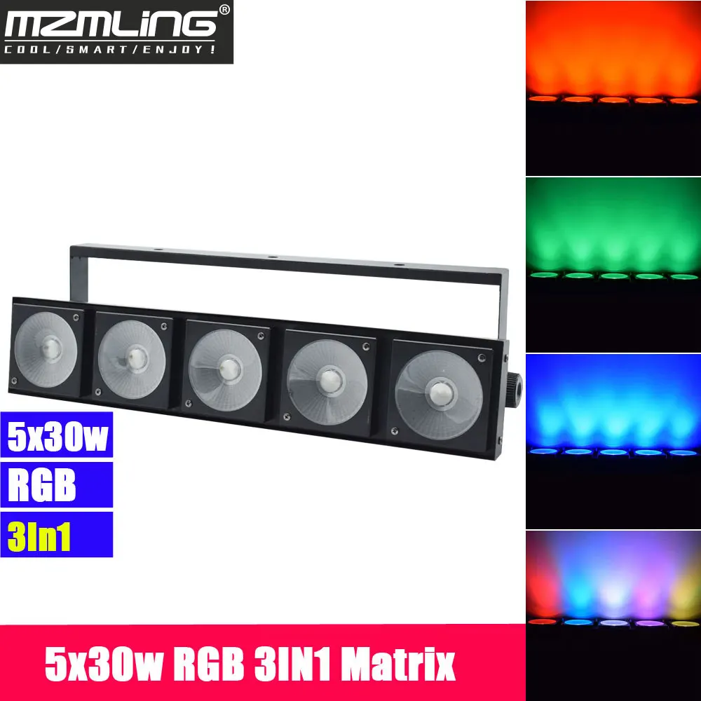 4pcs/Veliko 5x30w RGB 3-V-1 Matrix Light Led Bar Svetlobe DMX512 Pranje Led Prostem /Poplav Svetlobe DJ /Bar /Stranka /Show /Stopnja Svetlobe