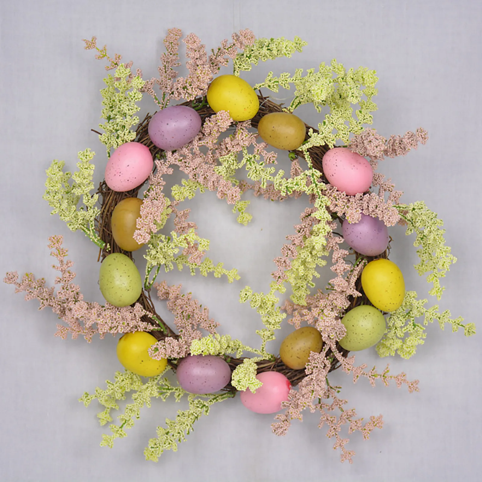 9Pcs Pisane Plastične pirhi, Svetlo Plastike-jajca Dekoracije, naredi sam, Velikonočni Okraski Za Dom 2*3 cm Vesele Velikonočne praznike Dni Gift60