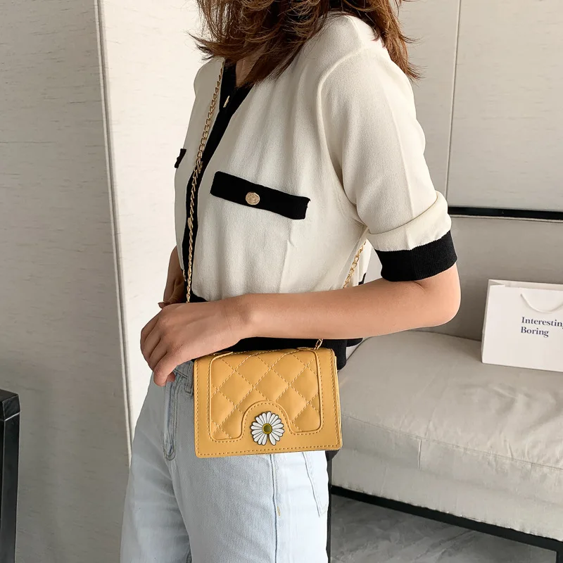 Majhno vrečko ženska torba 2020 priljubljena nova trendovska moda divje ins messenger bag lady verige majhnih kvadratnih vrečko tote vrečke za ženske