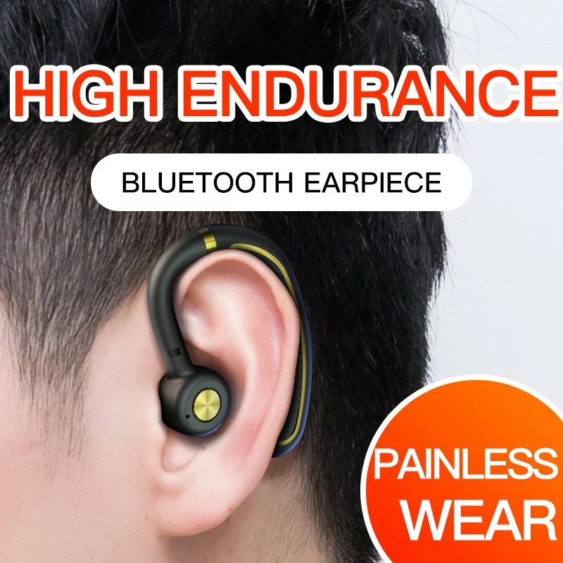 K21 Bluetooth Slušalke Vozila, Montirani na Uho Nameščena Super Dolgo Pripravljenosti Samodejno Oddaja Ime Slušalke s Polnjenjem Polje