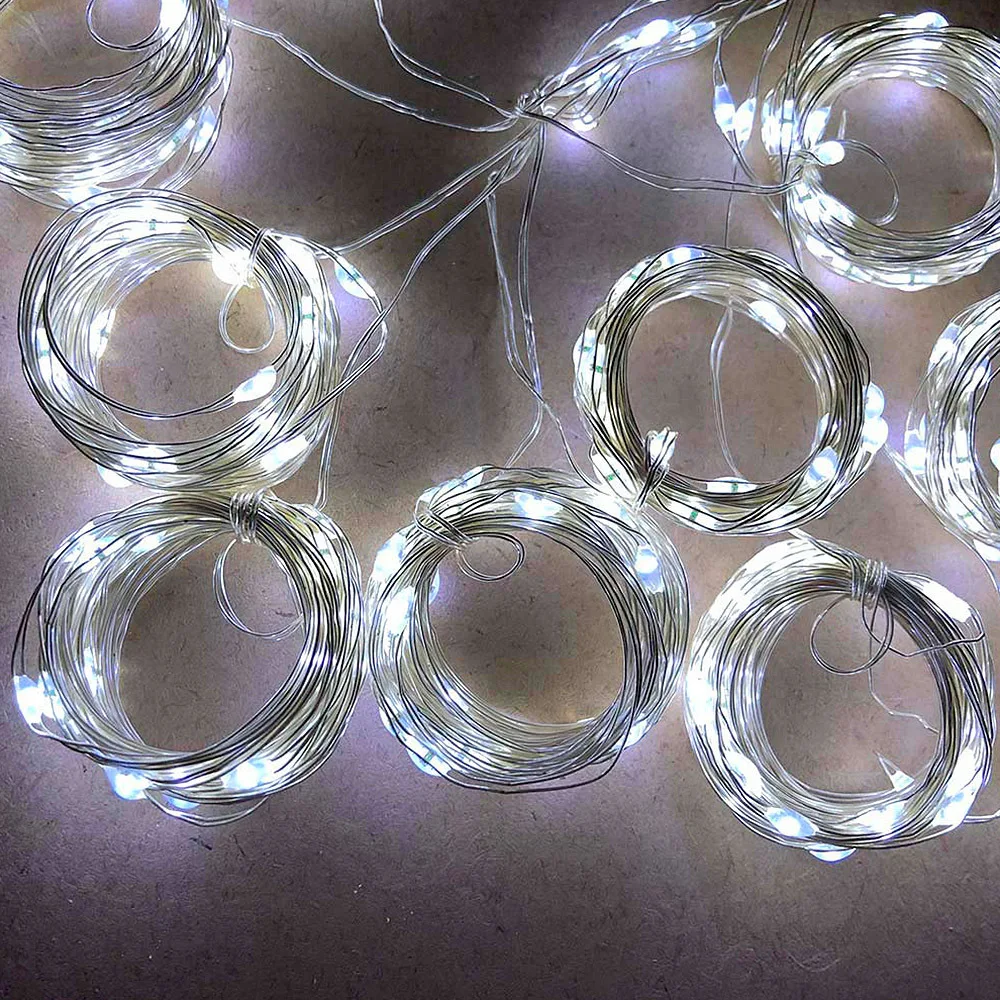 300 cm Nova LED Bakrene Žice Niz Luči Poroko Dekor z Daljinskim upravljalnikom Vroče Prodaje