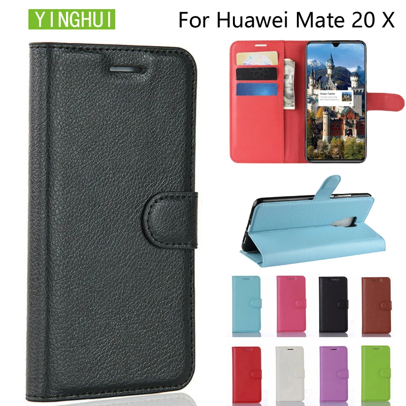 YINGHUI Luksuzni PU Usnjena torbica Za Huawei Mate 20 X mate20x 7.2