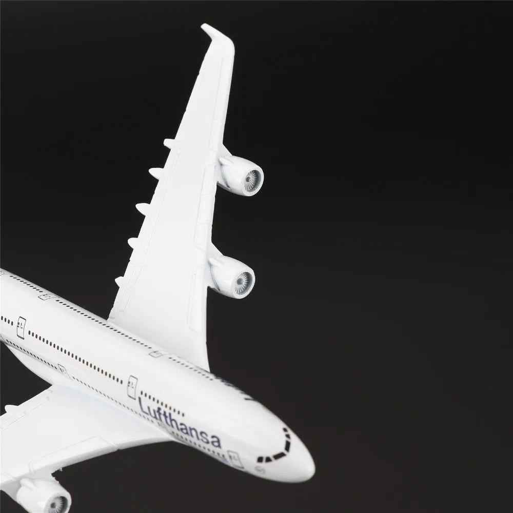 TAIHONGYU Zraku Letalo Letalo Model w/Stojalo Zbirk Diecast Otroci Igrače Darilo A380 Avstralija Qantas Francija, Fedex, Lufthansa
