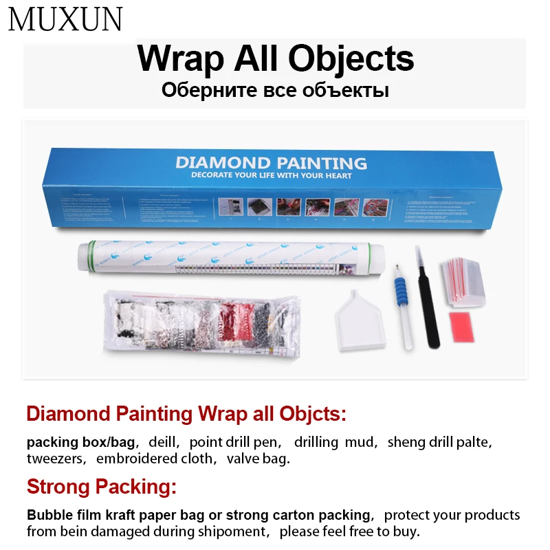 Muxun 5D Diy Diamond Slikarstvo medvedek Risanke 3D Diamond Vezenje Prodaje Celoten Kvadratni Nosorogovo Sliko Diamond Mozaik Ep405