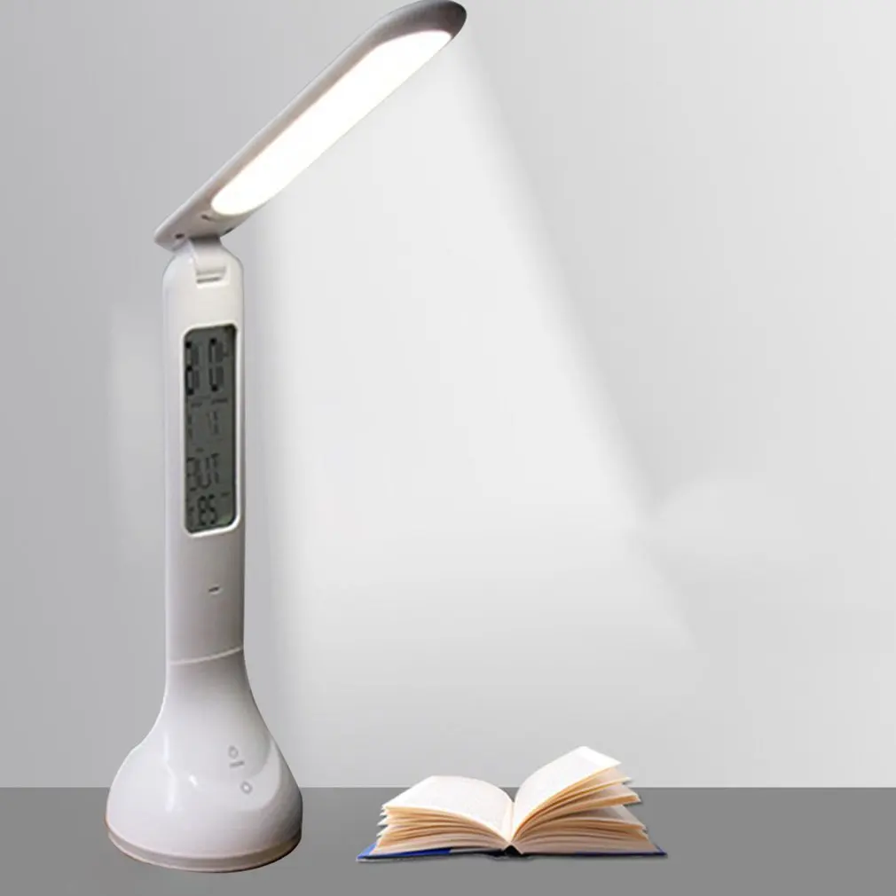 Večnamensko Zaščito za Oči Namizno Svetilko Zložljive Polnilna LED Študent Branje Desk Lučka Lučka za nočno omarico