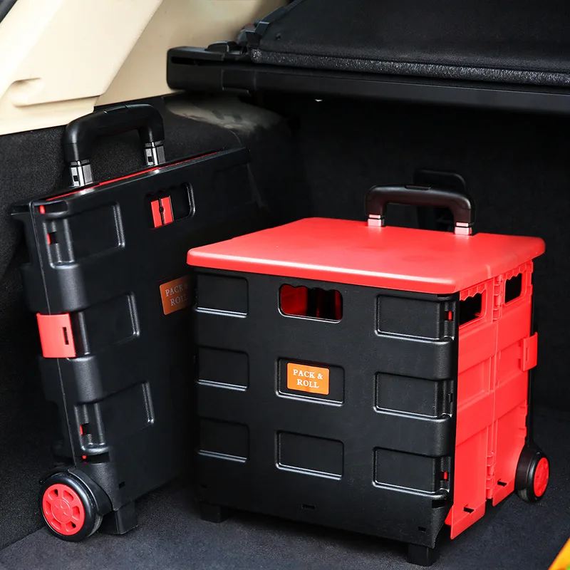 Prtljažniku avtomobila Škatla za Shranjevanje Plastična Škatla za Shranjevanje večnamenska Omarica, Zložljivi in Končna Polje Prevoz Plastično Vlečenje Polje L M S