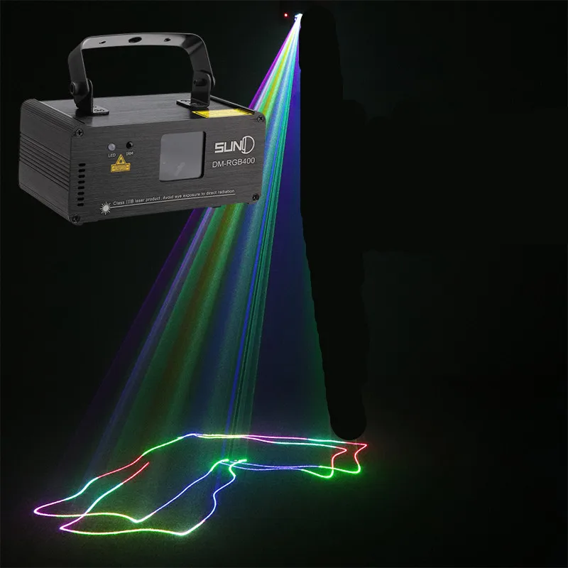 RGB Barvno Linijo Vzorci Laserski Svetlobi Daljinsko upravljanje Auto Voice-aktivira DMX Kontrola Laserski Žarek Lučka KTV Bar, Disco Fazi