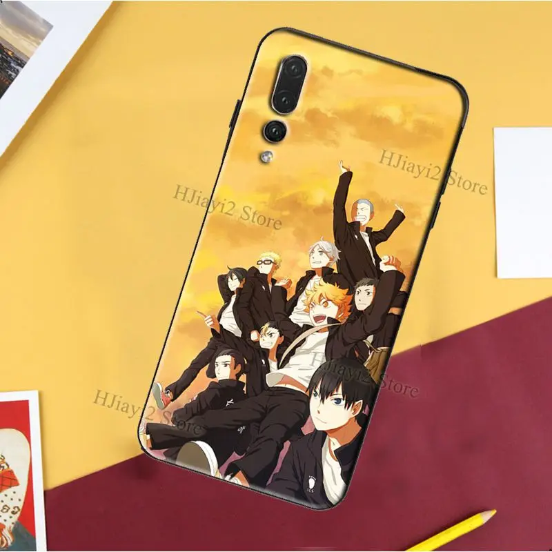 Haikyuu Odbojka Anime Primeru Za Huawei P20 Lite P10 P40 P30 Pro Mate 20 10 Lite 30 Pro P Smart Z 2019 Coque