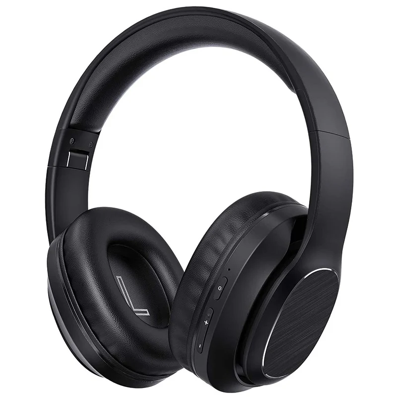Bluetooth Slušalke nad Uho,Hi-Fi, Globok Bas Brezžično in Žično Slušalke, 25Hours Dolžina,Mehko Pomnilnika Beljakovin Naušniki
