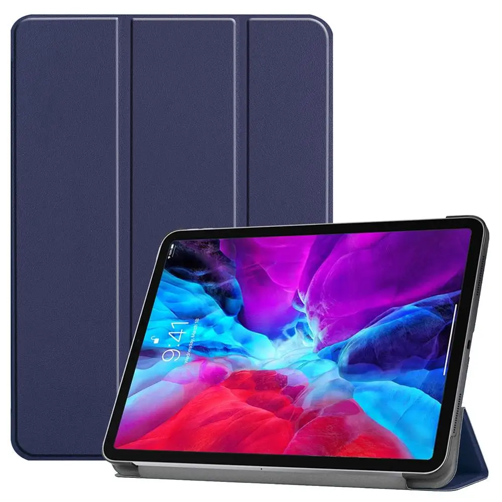 Za iPad Pro Za 12,9 2020 Primeru Magnetni Smart Cover Slim Usnja Flip Case za iphone Pro za 12,9 palčni 2018 2020 Tablet Zaščitni Pokrov
