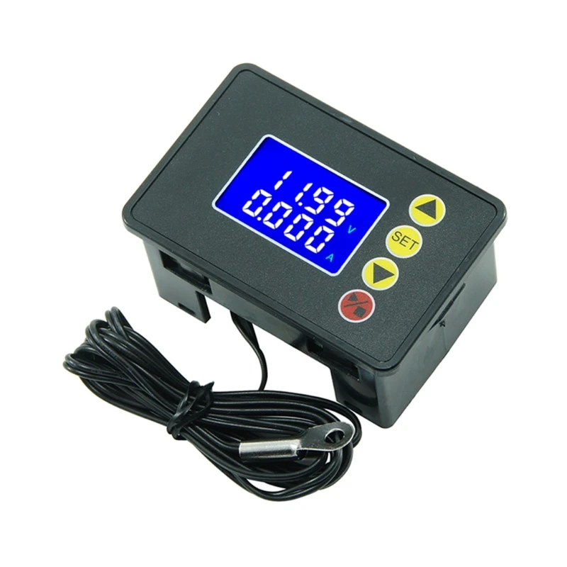 0-100VDC 10A Moči Meter Digitalni Voltmeter Ampermeter Wattmeter nadzorovanja Temperature