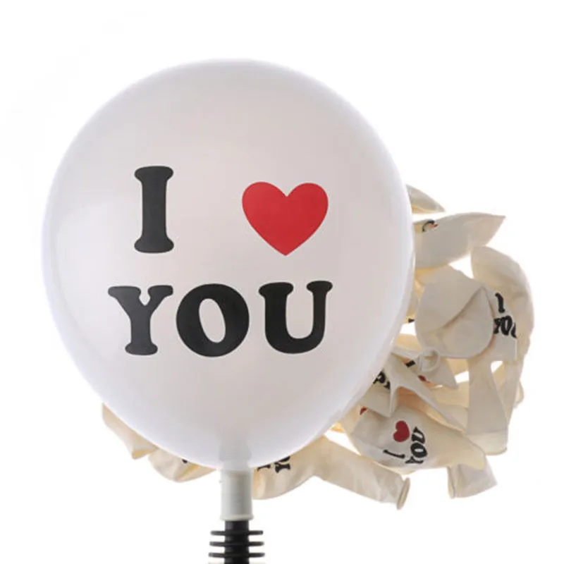 Občutljivo 12 inch Pearl Latex Balon LJUBIM Baloni Božič Poroka Okraski Vroče Prodaja