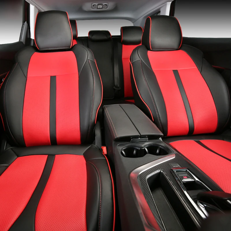 Usnje 5-Sedež za Peugeot 5008 Avtomobilskih Sedežnih prevlek Nepremočljiva Sedežne Blazine Avto Zaščitnik Auto Dodatki