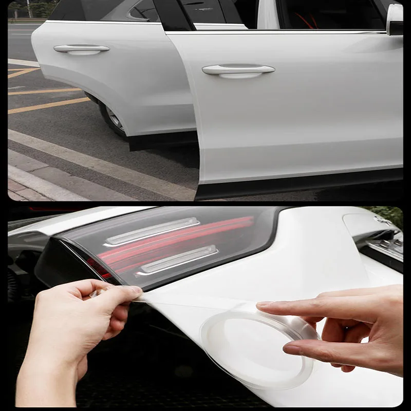 Za Chevrolet Trax - 2019 2020 Avto Dodatki Proti Trčenju Visoke Kakovosti Nalepke Vrata, Zaščitni Nano Prozoren Lepilni Trak