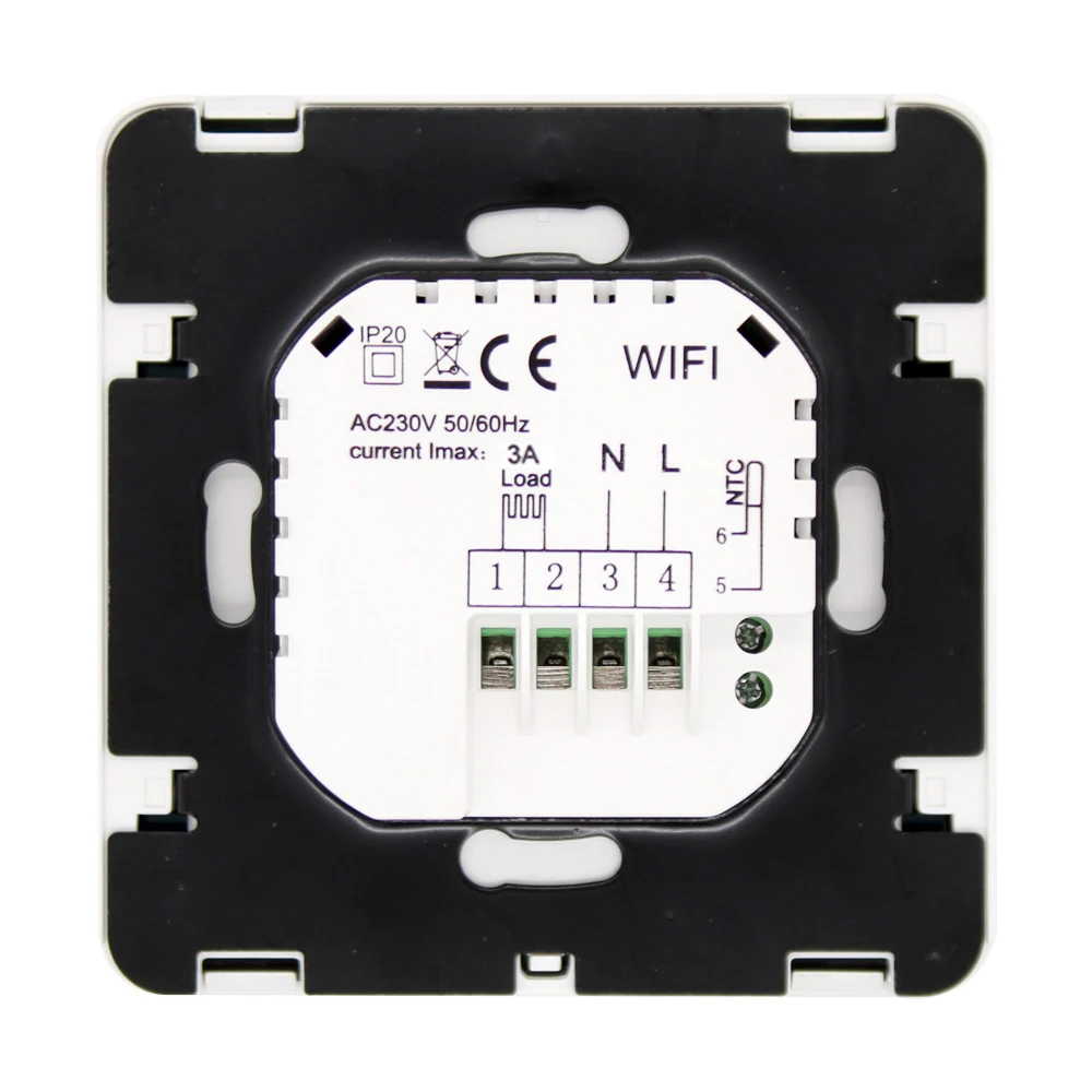 Smart WiFi Termostat Domov Oprema Talne Vode Ogrevanje Termostat Glasovni Nadzor Temperaturni Regulator Pozimi 100-230V 3A