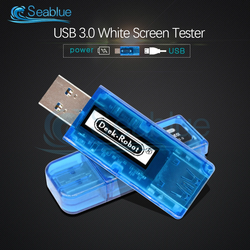 0.91 palčni OLED USB 3.0 Napetost Tekoči Meter Napajanje Zmogljivost Baterije Tester Power Bank Baterijo Napolnite Voltmeter Ampermeter Monitor